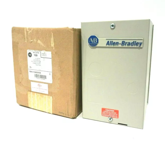 Neuf ALLEN BRADLEY 109-C12ADXXX Moteur Démarreur Ser.c 109C12ADXXX