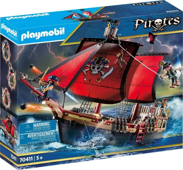 Playmobil Pirates Covo del Tesoro dei Pirati (70556) Gioco Età 4+