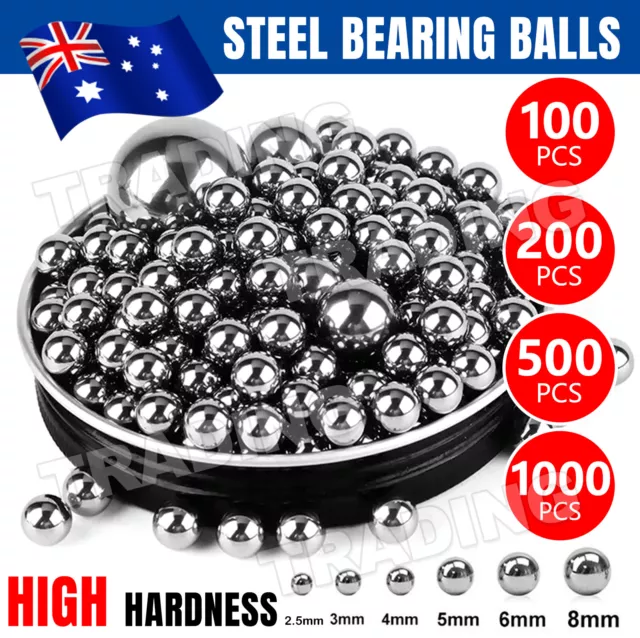 Steel Loose Bearing Ball Replacement Parts 2.5-8mm Bike Bicycle Cycling HOT