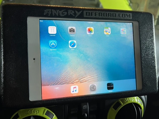 Angry Offroad 2011-2017 Jk Jeep Wrangler Ipad Mini And Audio Jack Included