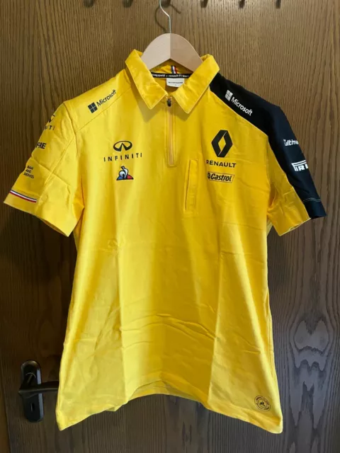 Renault F1 Racing Team Infiniti RS Poloshirt - Gr. L (Orig. Le Coq Sportive)
