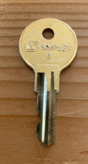 Simplex Key System SIMPLEX B KEY. Factory Simplex Fire Alarm Panel/ Pull Station Key $7.50 ...