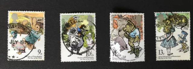 QEII 1979 International Year of the Child Set of 4 SG1091 - SG1094  used