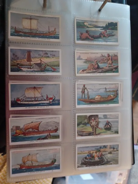 Churchman The Story of Navigation. Full Set of 50 Vgc In Sleeves