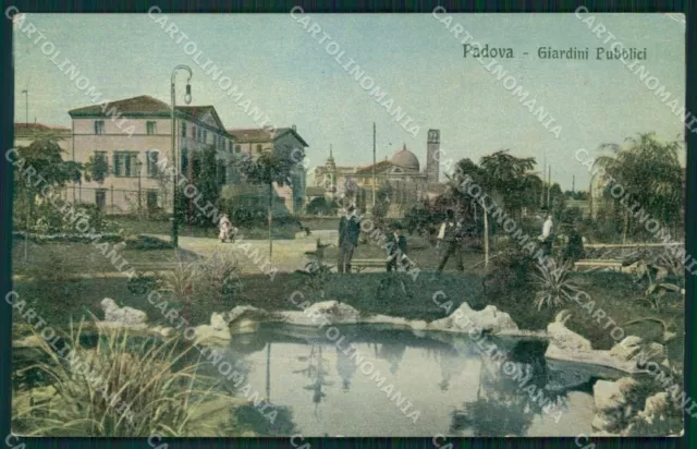 Padua City Public Gardens Postcard VK1144