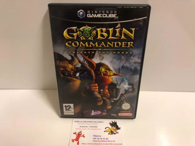 Jeu Vidéo Retro Goblin Commander Unleash The Horde Nintendo GameCube VF PAL BE