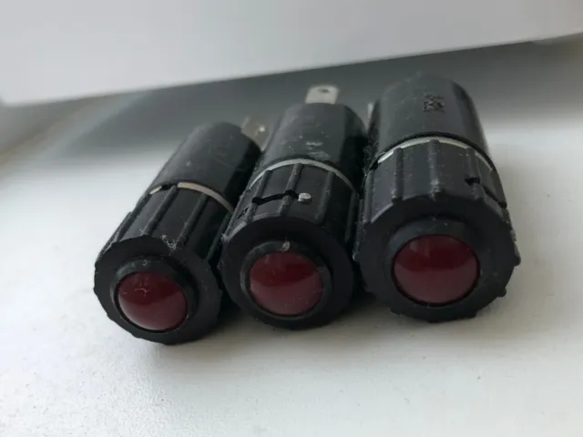 Aircraft Soviet Plane lamp Light filter RED SLZ-51 set 3 pcs 28 Cockpit.