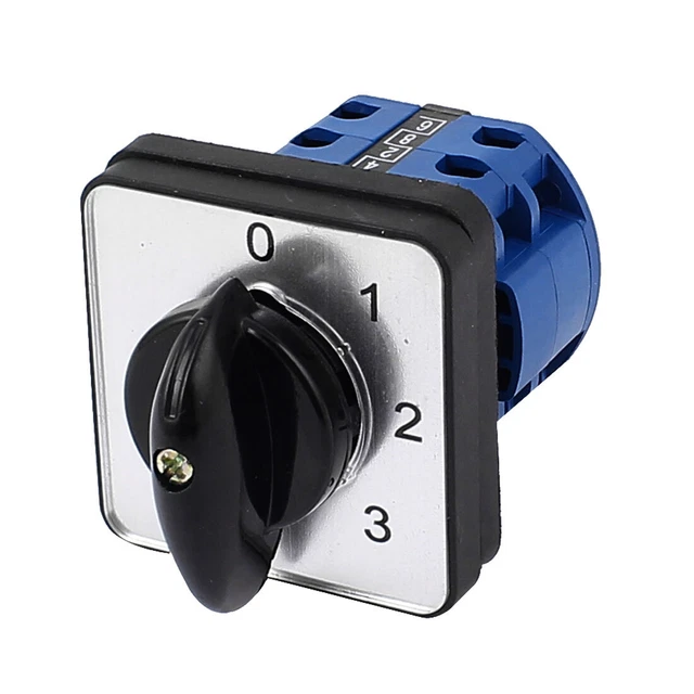 Interruttore Rotativo A 4 Posizioni Uadme - 20A 660V, 8 Morsetti, Per Controllo Motori E Circuiti Elettrici - Foto 11