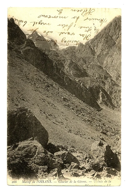 CPA 05 Hautes-Alpes Massif de l'Oisans Glacier de la Girose