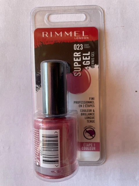 RIMMEL VERNIS À ongles Super Gel 023 Grape Sorbet EUR 5,00 - PicClick FR RIMMEL VERNIS À ongles Super Gel 023 Grape Sorbet EUR 5,00 - PicClick FR