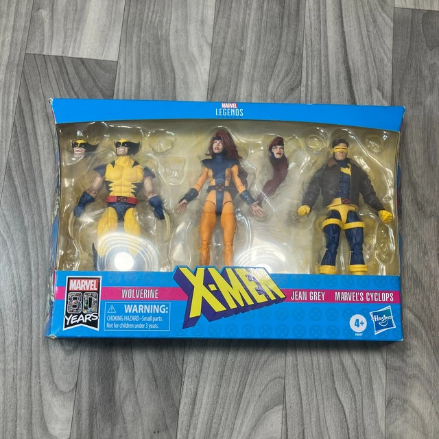 MARVEL LEGENDS LOVE Triangle WOLVERINE JEAN GREY CYCLOPS X-Men 3 Pack ...