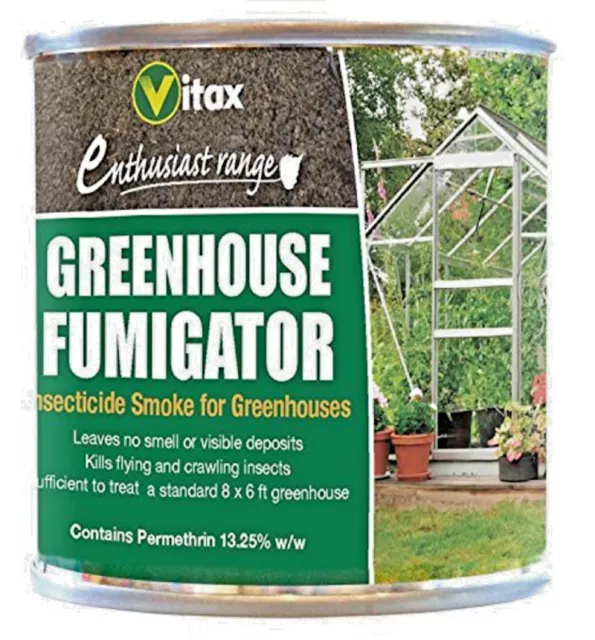 Vitax Greenhouse Fumigator Insecticide 3.5g Smoke Fumigant