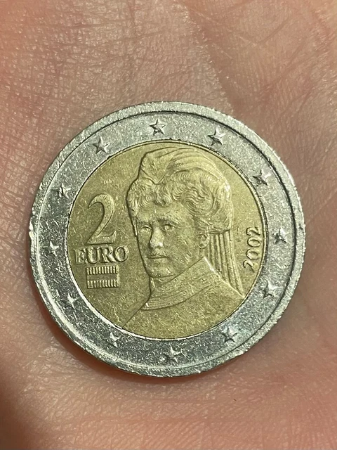 2 Euro Münze österreich 2002 Wert 2 EURO MÜNZE 2002 Österreich Fehlprägung Bertha Von Suttner“ EUR 2.850
