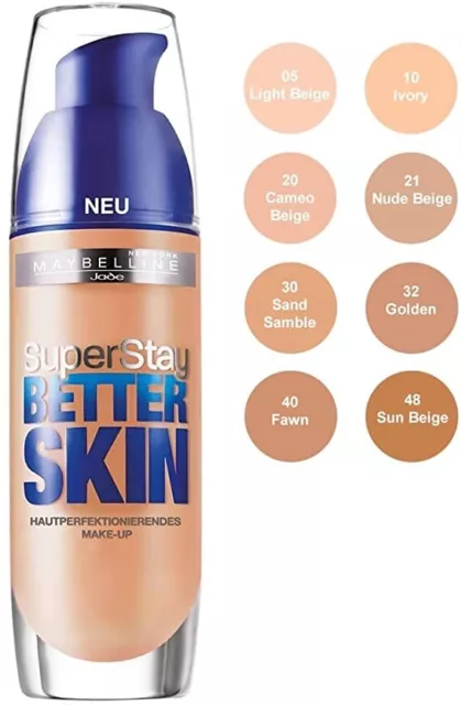 Fond de Teint SuperStay Better Skin Maybelline