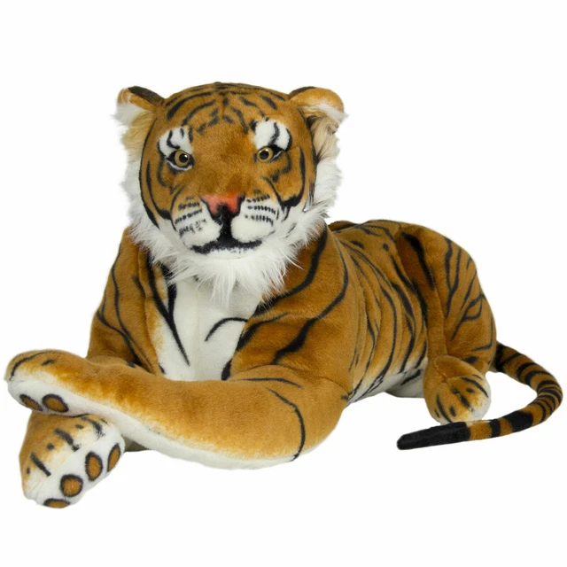 Giant on sale tiger plush