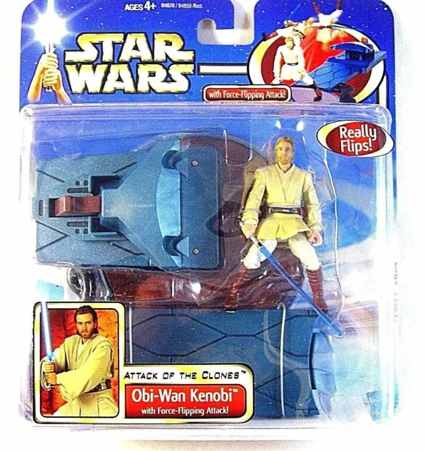 Star Wars - Attacco Dei Cloni Deluxe Obi-Wan Kenobi + Attacco A Volta Di...