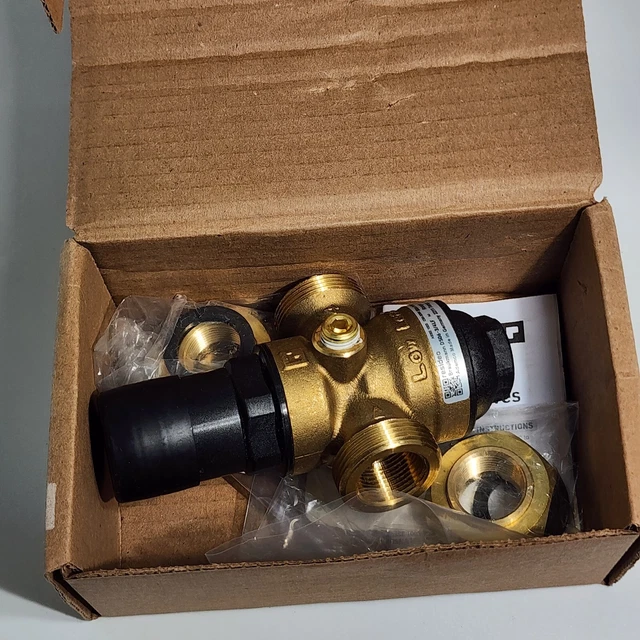 Resideo Braukmann DS06 3/4" Double Union Sweat DialSet Pressure Regulating Valve
