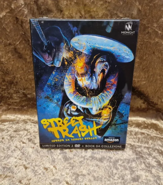 Street Trash 1987  ( DVD Mediabook Limited Édition Neu RAR ) Italiano / Englisch