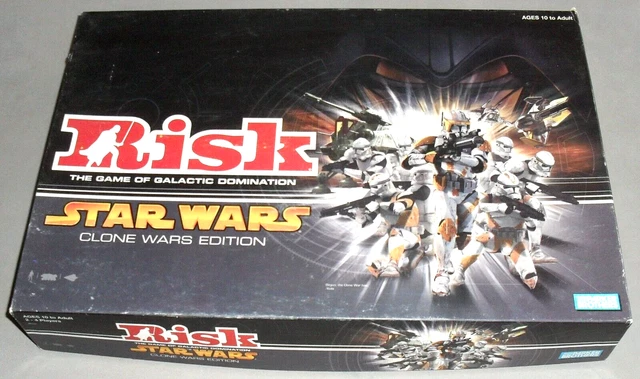 Fantasy Risk Board RISK BOARD GAME Star Wars Clone Wars Edition Family Fantasy Strategy ...