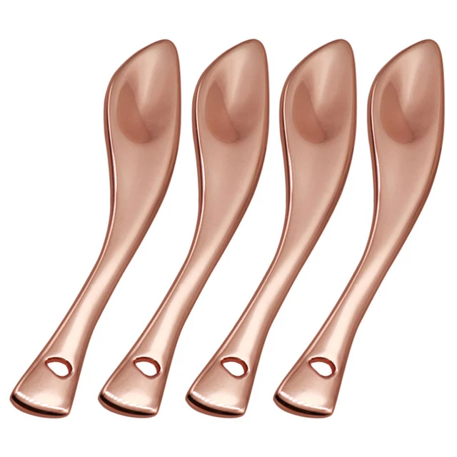 4 Pcs Face Cream Scoop Eye Metal Woman Makeup Spatula Facial Mask Spoon Lotion