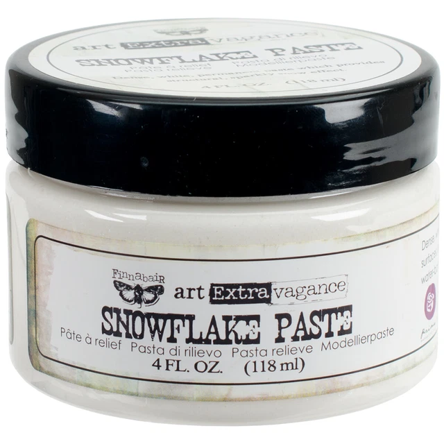 Pasta de copos de nieve Finnabair Art Extravagance 4 oz-4 oz -962906