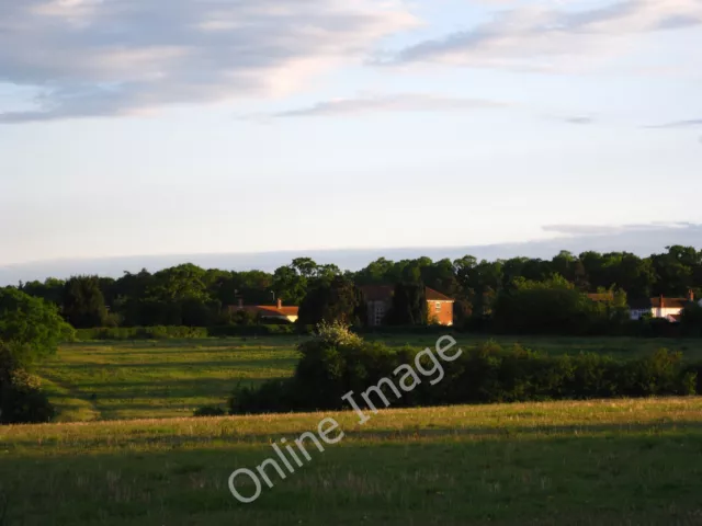 Photo 6x4 Grundisburgh Chapel in the evening sun A view of Grundisburgh C c2011