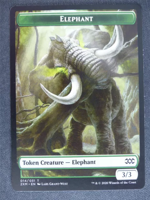 Elephant Token - Double Masters - Mtg Magic Cards #89