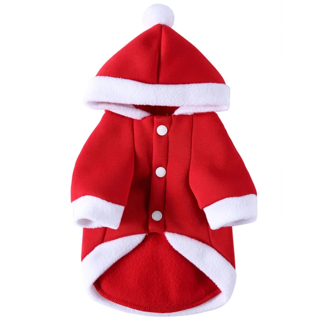 Katze Santa Verkleiden Cosplay-Kostüm Welpenkleidung Welpen-Outfits