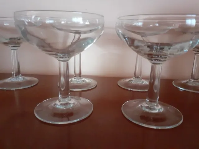 Bicchieri calice coppa champagne in cristallo trasparente made in France