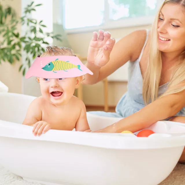 3 Pcs Kids Shampoo Cap Baby Bath Children Head Shower Caps for Newborn