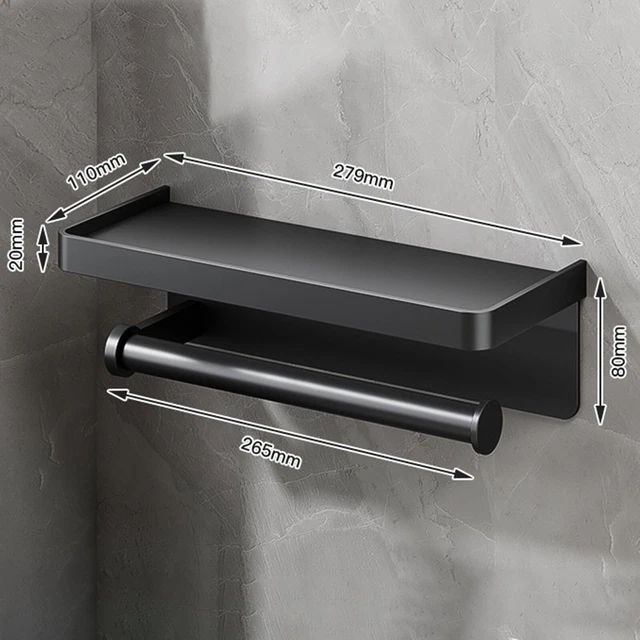 ORGANIZE YOUR FOR Kitchen with Paper Towel Holder and Shelf Easy to