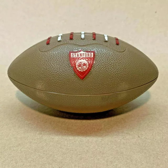 Vintage 1950s Stanford Indians Cardinal Football Wind Up Music Box - Works