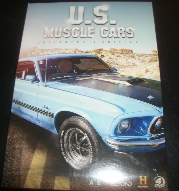 US (USA) Muscle Cars Collectors Edition (Australia Region 4) 4 DVD - New