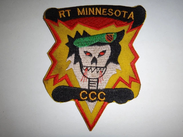 VIETNAM WAR PATCH US 5th Special Forces Group MACV-SOG RT MINNESOTA CCC ...