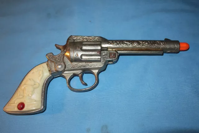 J&E Stevens "The Sheriff" Cast Iron Cap Gun. Working