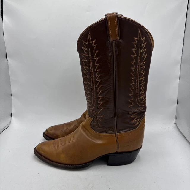 Bottes de cowboy vintage Tony Lama pleine plume cuir d'autruche cardovon 10EE | eBay