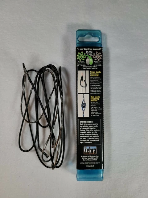 NEW Zebra Hybrid Bow Cable Bowstring Mathews Any size you need