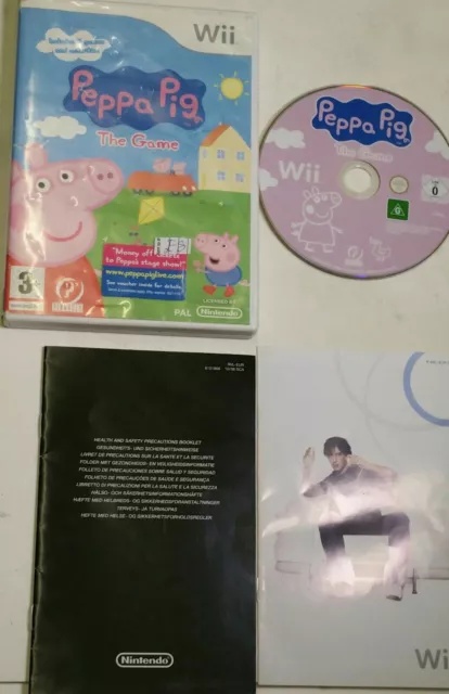 Peppa pig the game pal Nintendo wii fast postage