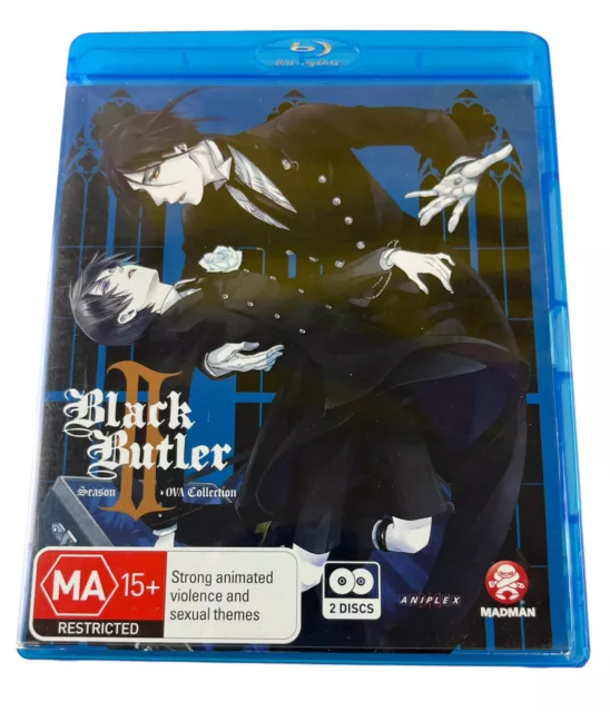 DVD Anime Black Butler Kuroshitsuji Complete Series (Season 1-3 +Movie +9  OVA) E