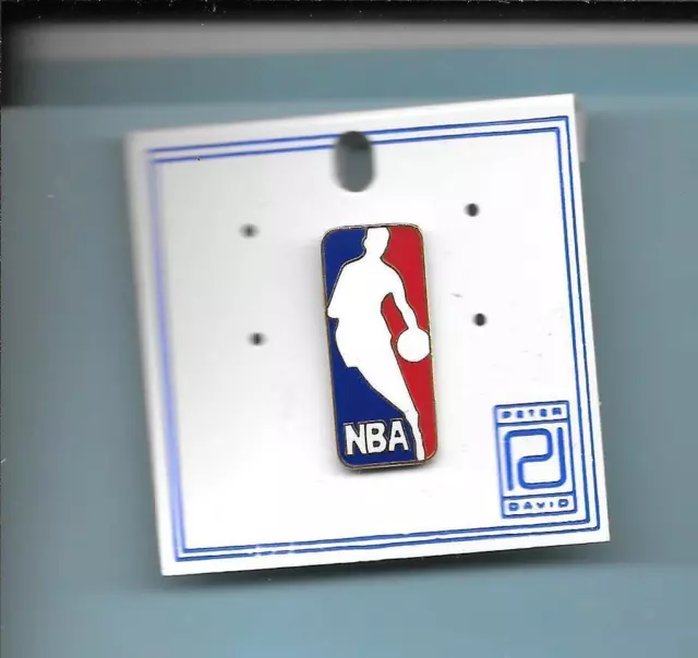 1992 NBA Logo Peter David Pin