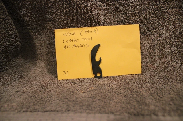 Black Oxide Leatherman Wave parts Can Opener/Wire stripper/combo tool