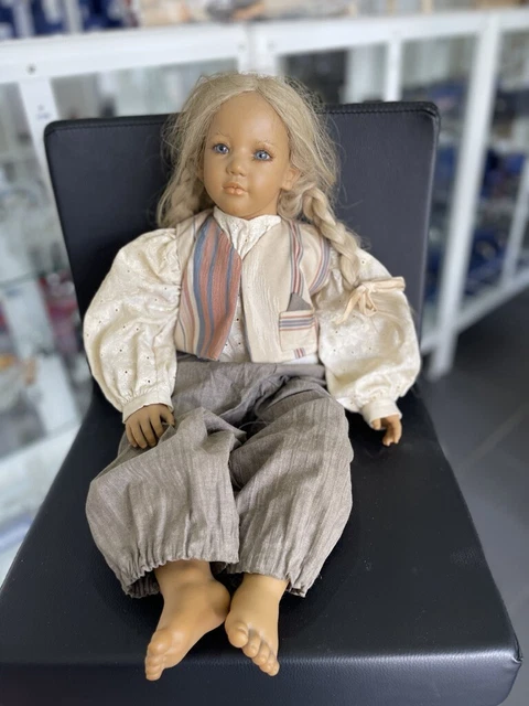 POUPÉE ANNETTE HIMSTEDT Takuma 65 cm. en parfait état EUR 96,85