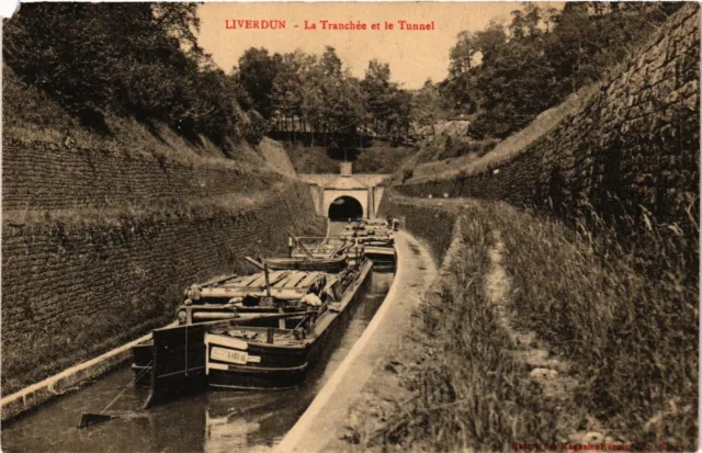 CPA LIVERDUN - The Trench and the Tunnel (386147)