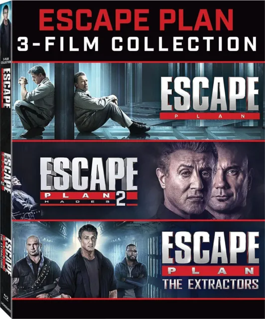 Escape Plane 1-3 (DVD) Sylvester Stallone Jaime King Curtis Jackson