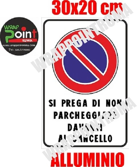 Cartello Segnaletico Divieto Di Sosta Pvc X 25 Cm | Leroy Merlin - Foto 8