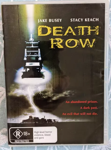Death Row (DVD, 2006) Region 4 Jake Busey Kyle Schmid  vgc dvd t245
