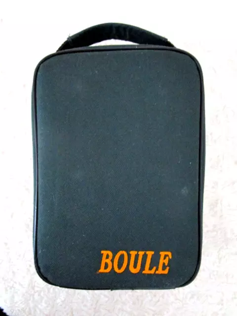 Boule Spiel ,Bouleset Metallkugeln 6er Boulekugeln 720g Tragetasche Pet