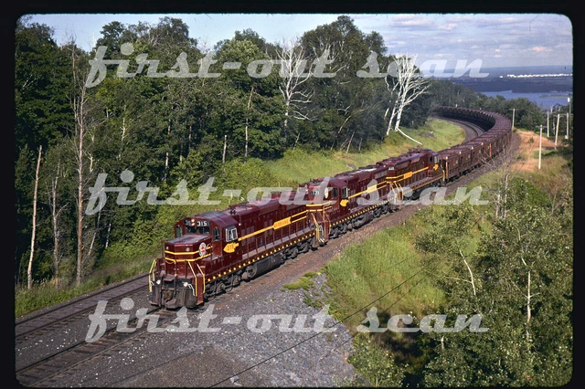 D Original Slide - DM&IR MIssabe 315 w/ Hill Ore Job Spirit Mtn MN 1993