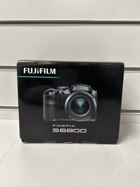 Fujifilm FinePix S Series S6800 16.0MP Digital Camera - Black