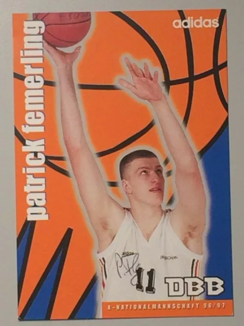 Patrick Femerling Autogramm | Deutsche Basketball Nationalmannschaft
